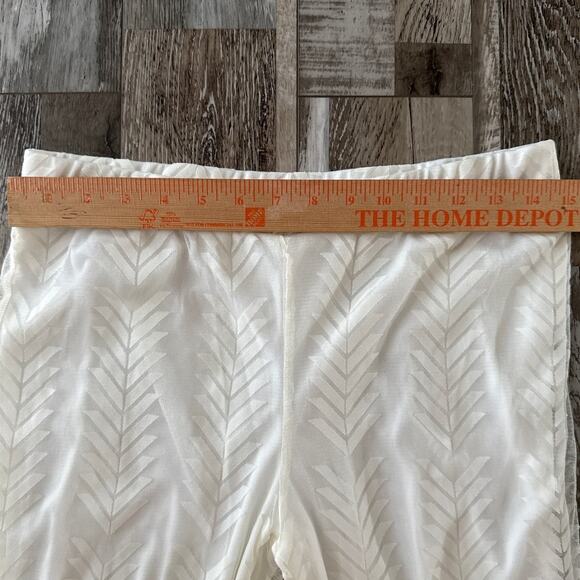 Elegant Cream Flare Pants - Picture 7 of 9